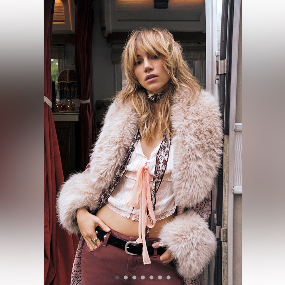 NWT Suki Waterhouse x Free People Mercer Coat